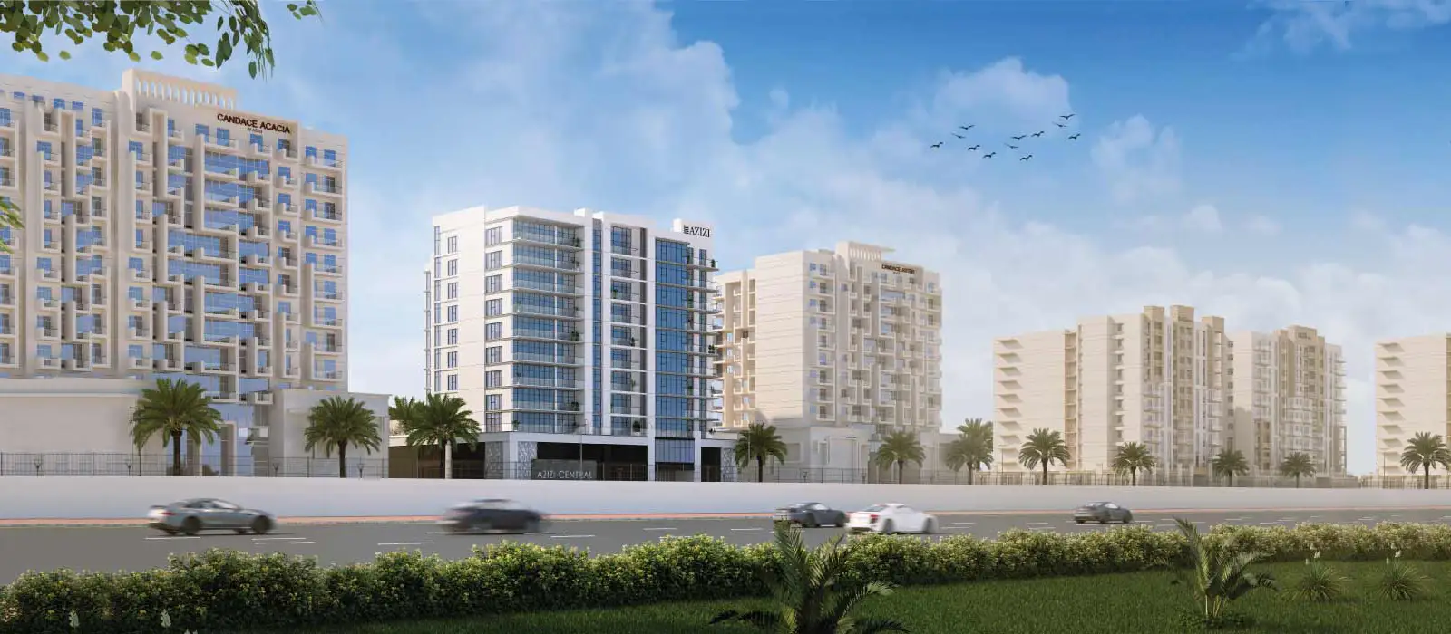 Appartements de luxe à Azizi Central Al Furjan Dub