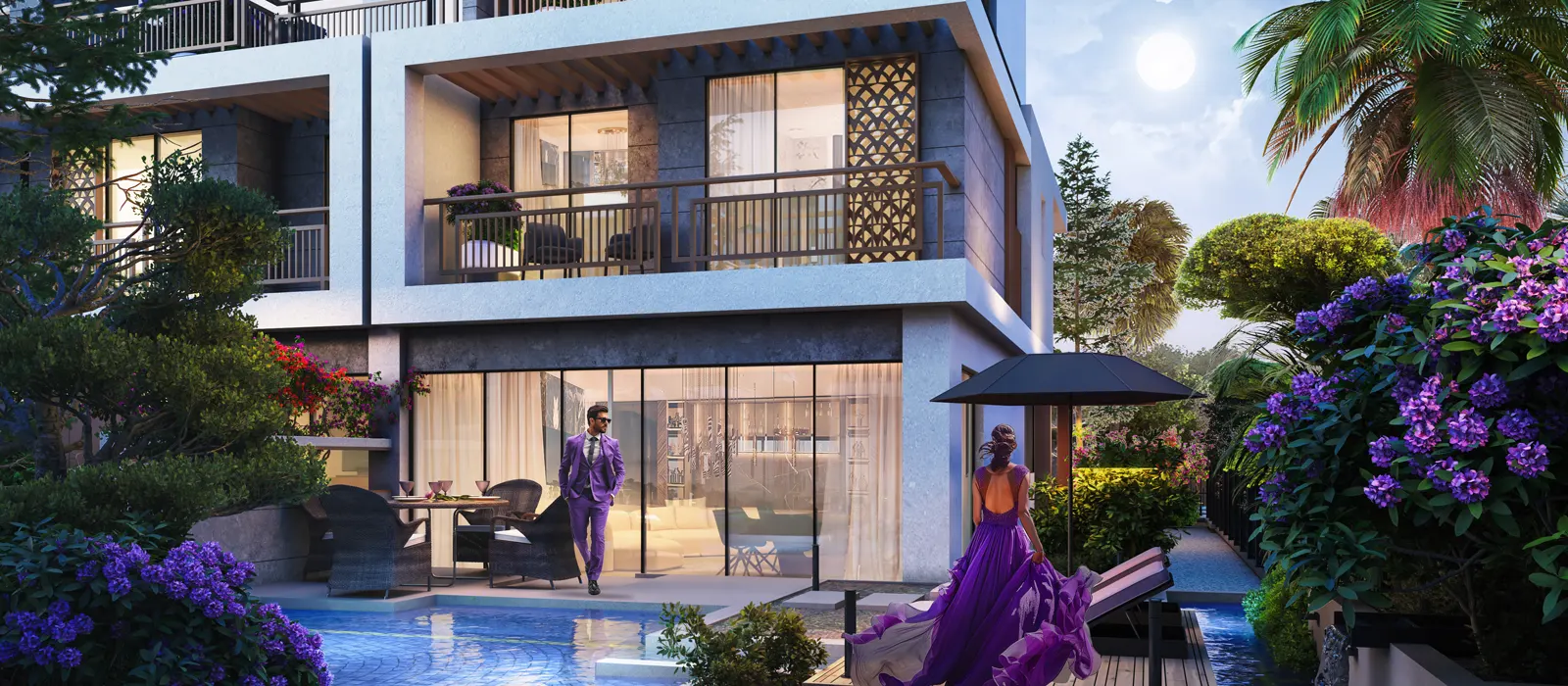 Luxury Homes at Violet Phase 3 at Damac Hills 2