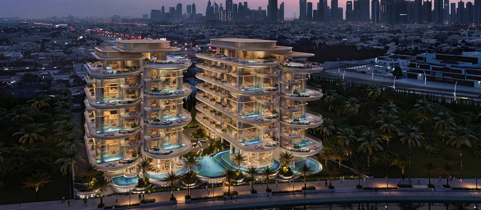 Luxury Homes at The Rings at Dubai Water Canal