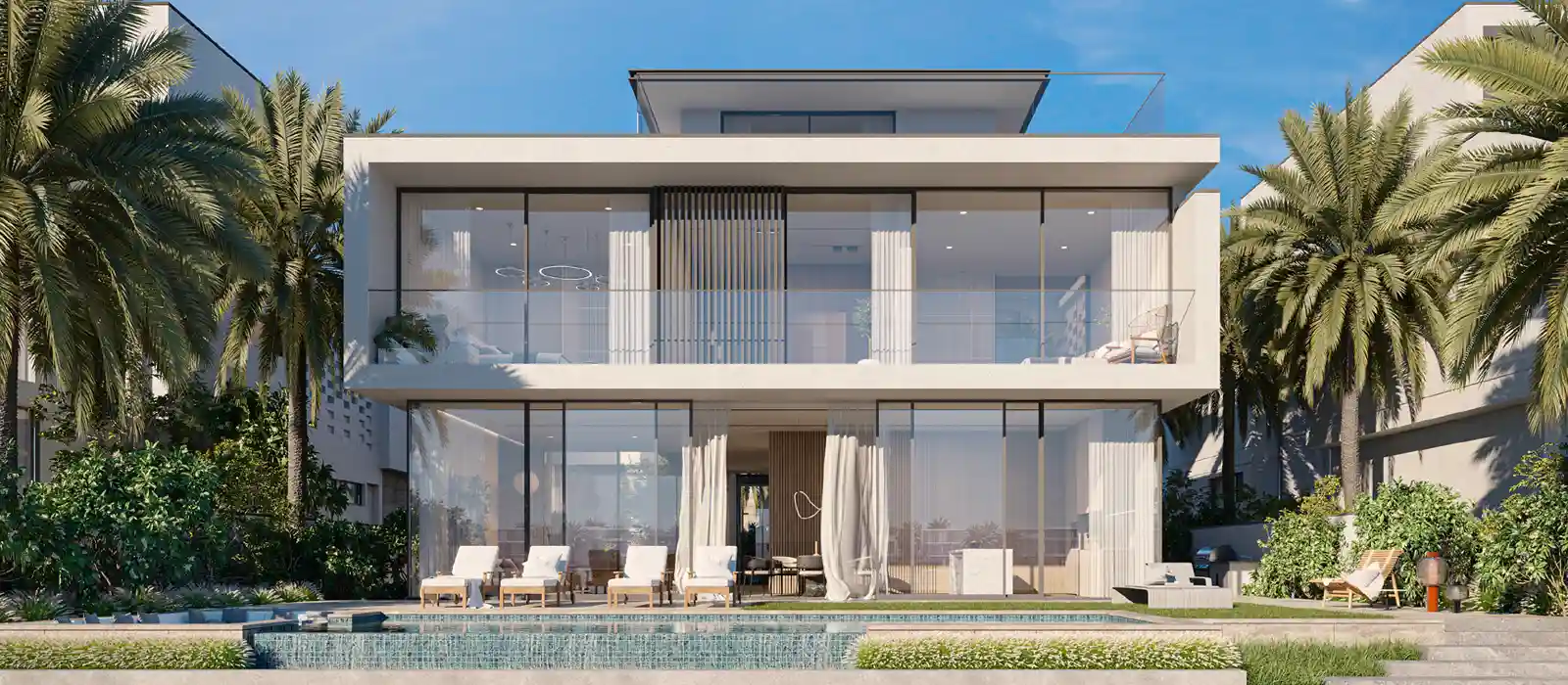 Luxury Homes at Villa Pacific Breeze at Palm Jebel