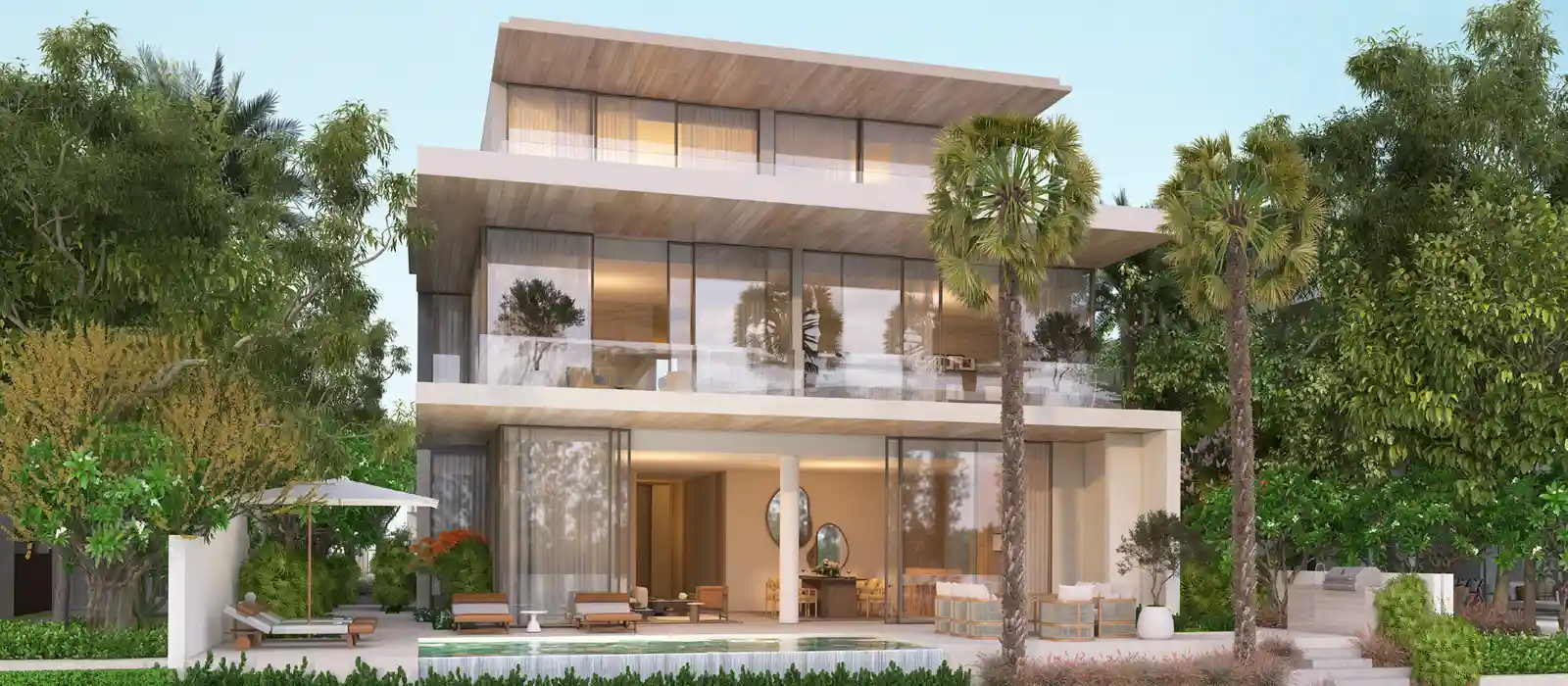 Luxury Homes at Villa Wave Crest at Palm Jebel Ali