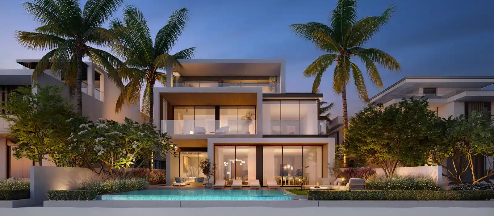 Luxury Homes at Villa Indigo Ocean at Palm Jebel A