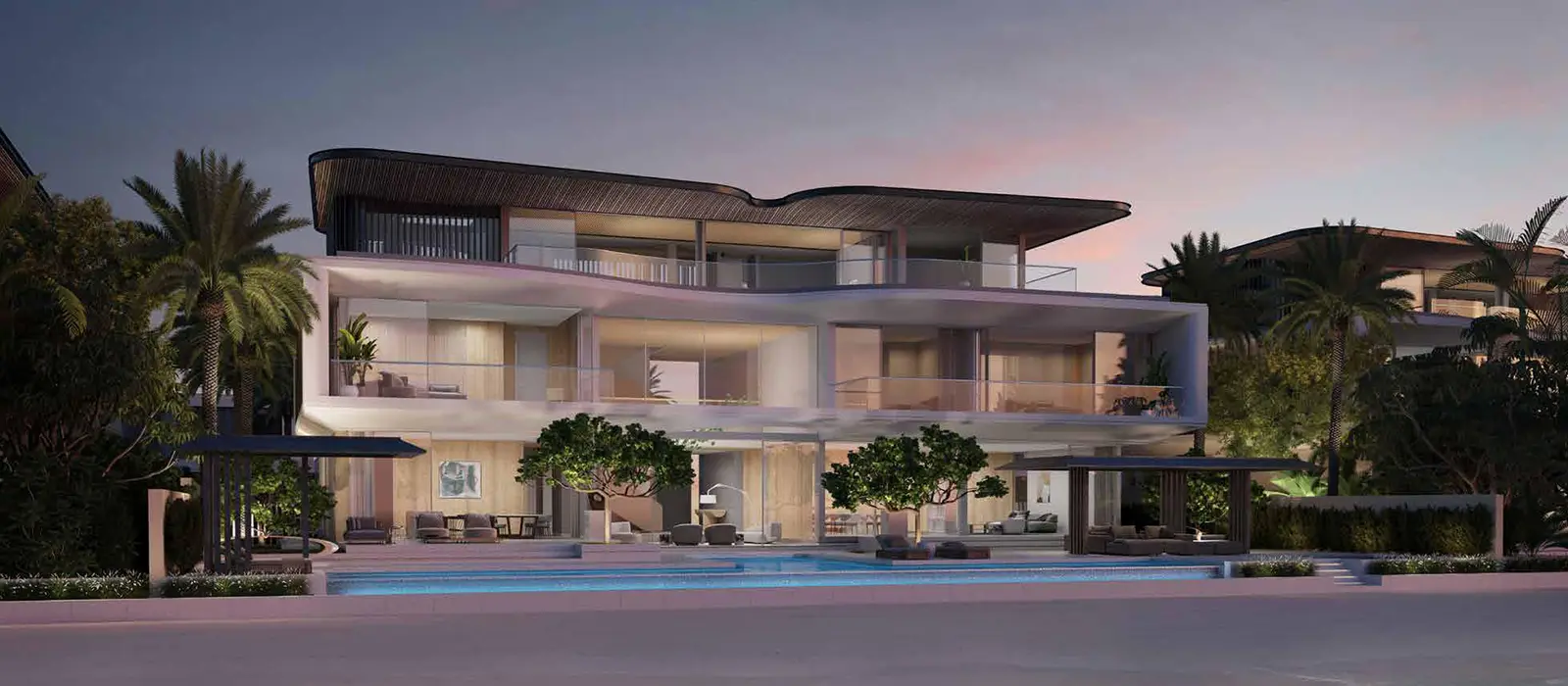 Luxury Homes at Red Aurora at Palm Jebel Ali, Duba