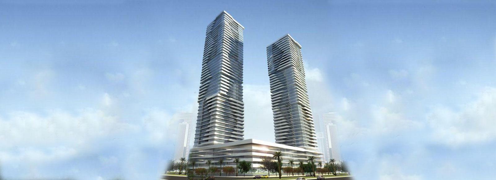 Tiger Waterfront Towers at Mina Jebel Ali in Dubai, UAE