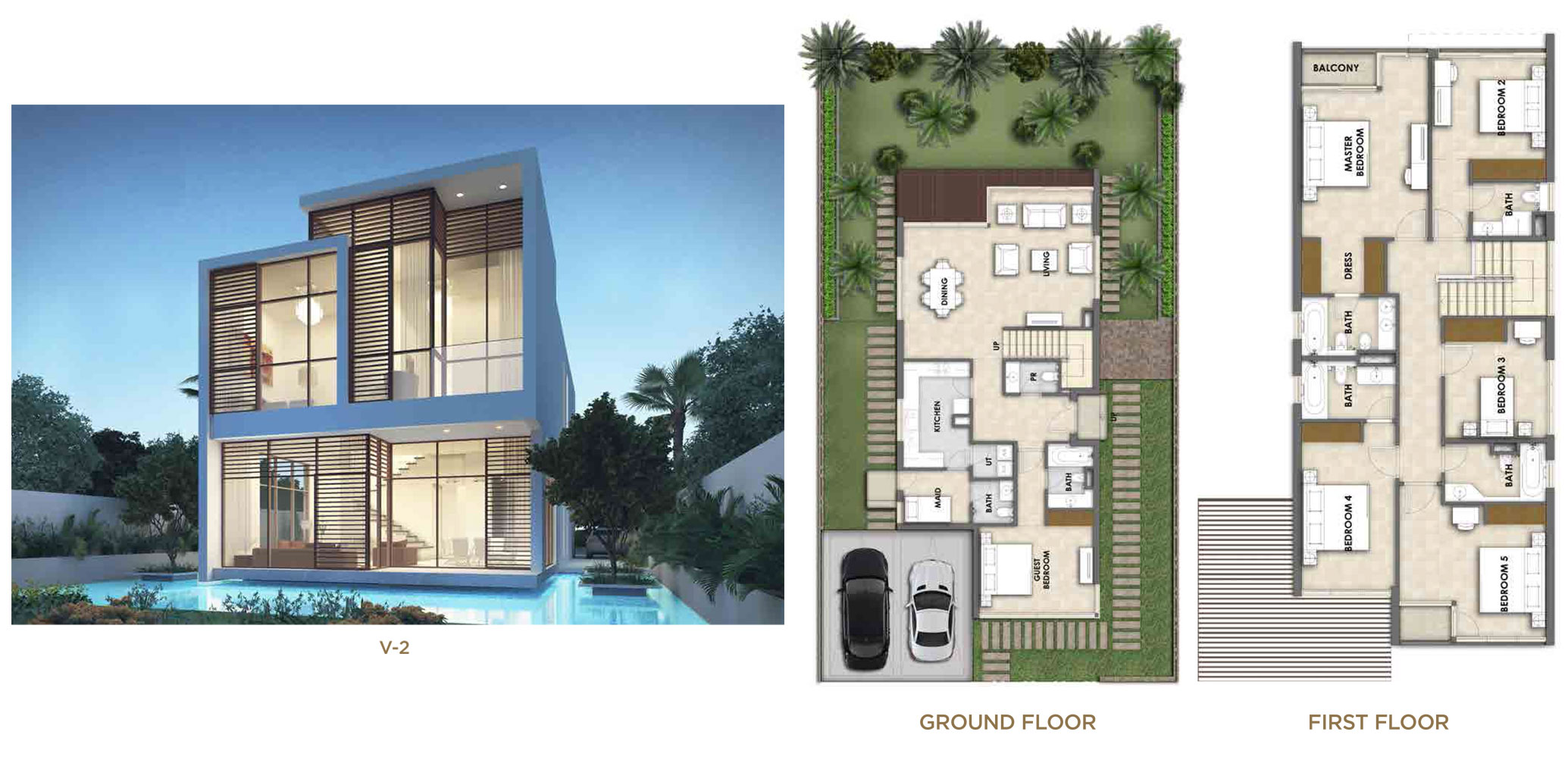 Akoya Damac Hills Floor Plan