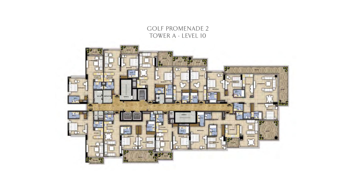 Tower A - Level 10 Golf Promenade 2