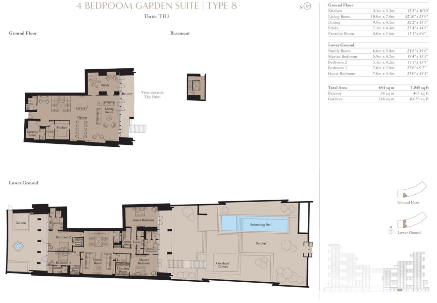 The Royal Atlantis Residences Floor Plan | Kerzner International