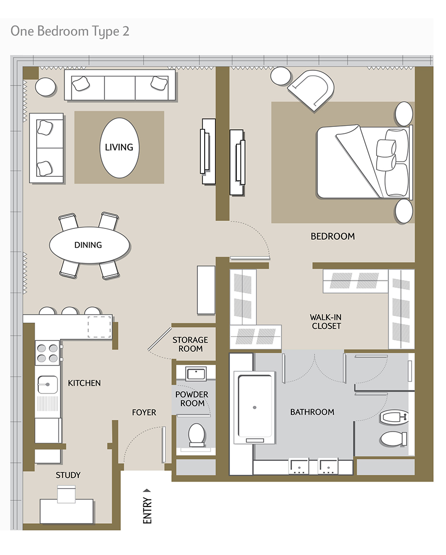 Palm 360 Penthouse & Apartments Floor Plan Nakheel