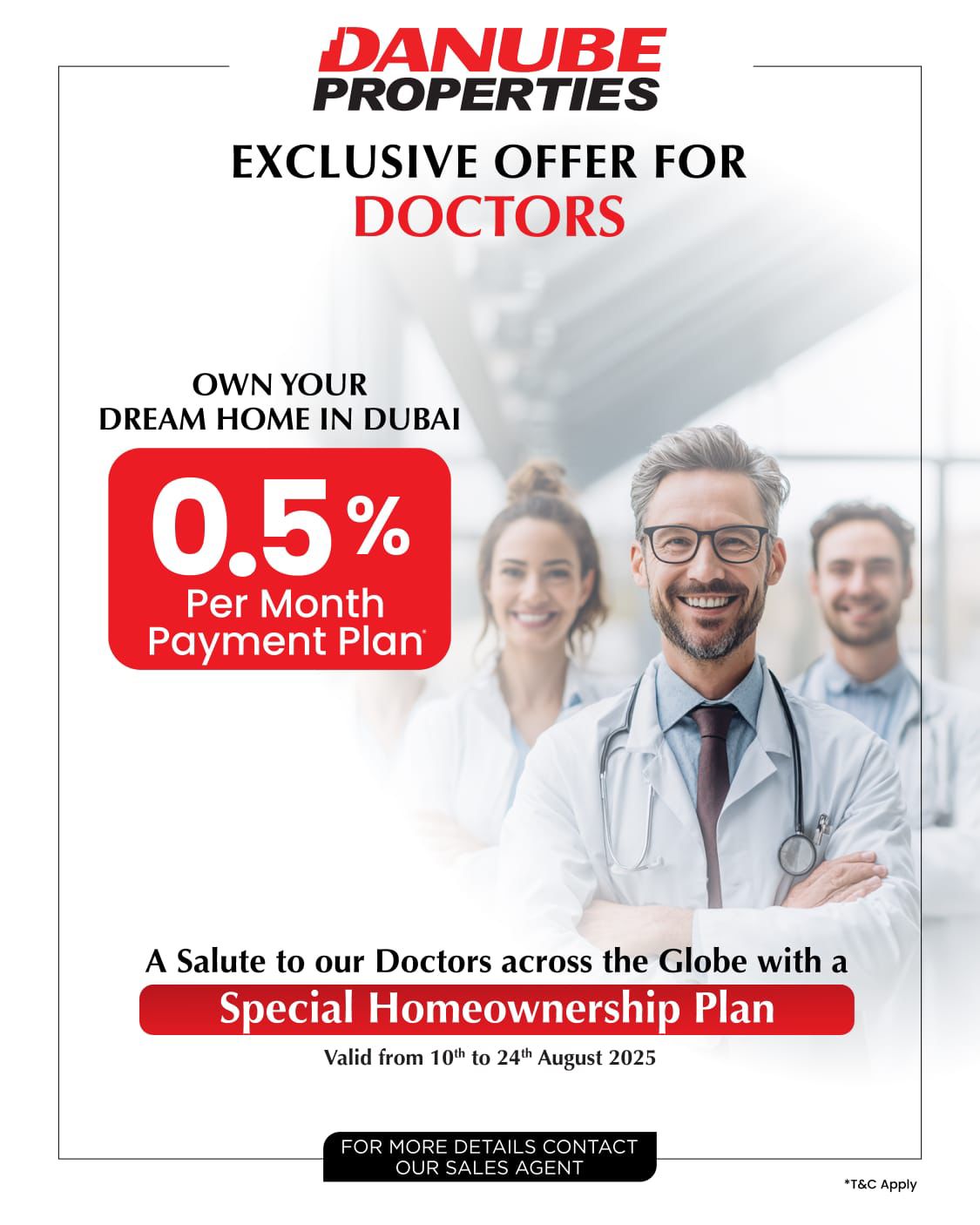Danube Offer for Doctors