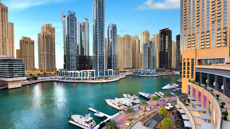 Puerto deportivo de Dubái